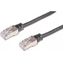 Wirewin Cat5e U/FTP komutacinis kabelis, 15 m, juodas