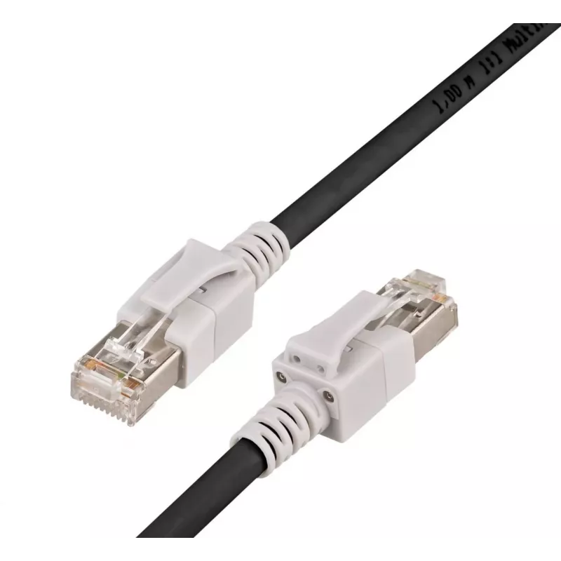 Wirewin Cat5e U/FTP komutacinis kabelis, 15 m, juodas