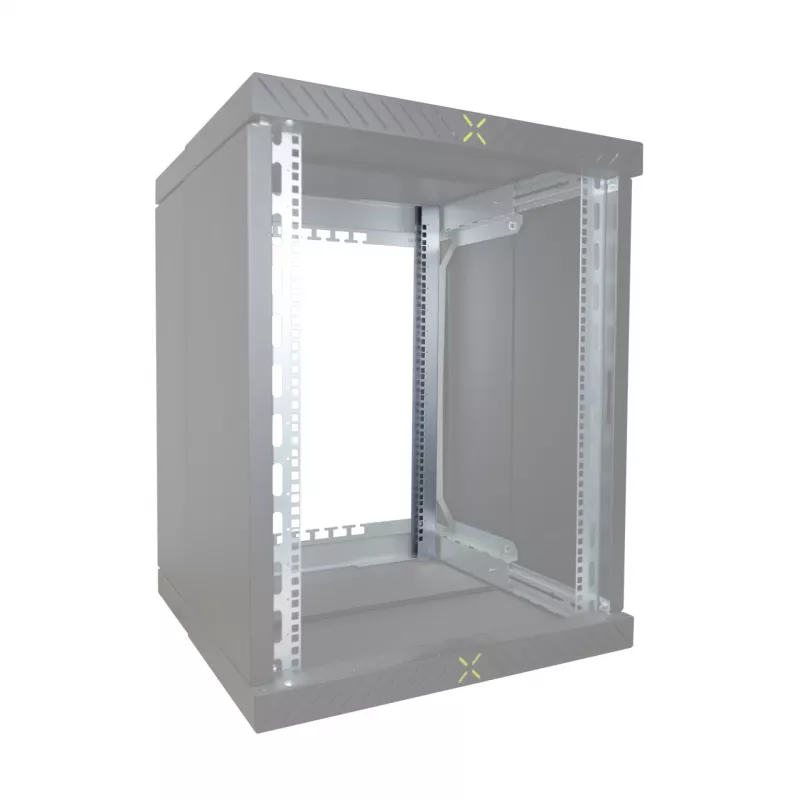 EFB Elektronik galiniai 19 inch montavimo bėgeliai 12U, skirti X-Rack, 2 vnt. rinkinys