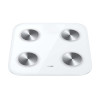 Huawei Scale 3 Bluetooth Edition balti / išmaniosios asmeninės svarstyklės / grūdintas stiklas / WiFi ir BT / iki 150 kg / Android ir iOS