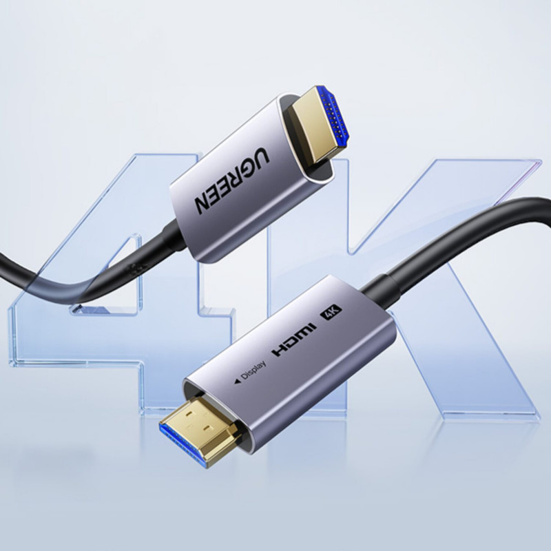 Ugreen Premium High Speed HDMI kabelis, 15 m, 4K, juodas