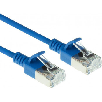 ACT Snagless Cat6a U/FTP komutacinis kabelis RJ45, 3 m, mėlynas, LSZH