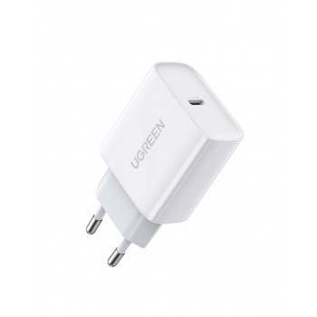 Ugreen CD137 USB-C sieninis įkroviklis, 1x USB-C, 3 A (57370)
