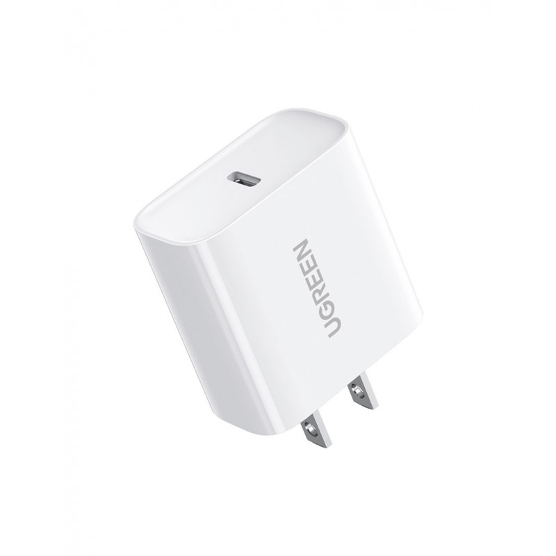 Ugreen CD137 USB-C sieninis įkroviklis, 1x USB-C, 3 A (57370)
