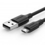 Ugreen USB kabelis USB-A į Micro-USB, 0.5 m, juodas