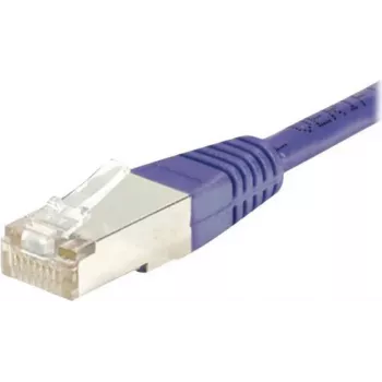 Exertis Connect „Snagless“ Cat6 S/FTP komutacinis kabelis RJ45, 10 m, violetinės spalvos