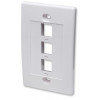 Intellinet 163309 paviršinio montavimo dėžutė 3x Keystone