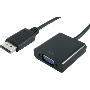 Secomp DisplayPort į VGA adapterio kabelis, DP kištukas – VGA lizdas (11.55.3201)