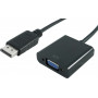 Secomp DisplayPort į VGA adapterio kabelis, DP kištukas – VGA lizdas (11.55.3201)