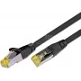 Tinklo komutacinis kabelis Wirewin Cat6a S/FTP, 2 m, juodas
