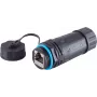 S/CONN RJ45 tinklo kabelių jungtis (lizdas–lizdas), Cat6, IP68, trumpoji versija, lauko (08-01048)