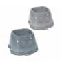Stefanplast Break 9 plastikinis dubenėlis gyvūnams, 0,7 l, 19x19x11 cm, pilkas/mėlynas
