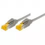 Tecline Cat6a S/FTP komutacinis kabelis RJ45, 2 m, pilkas, LSZH