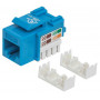 Intellinet 210546 Keystone modulis RJ45 UTP Cat5e, spaudžiamasis, mėlynas