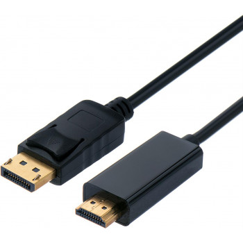 Secomp DisplayPort kabelis, 2 m, 4K, juodas