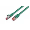 Wirewin Cat6 S/FTP komutacinis kabelis, 1,5 m, žalias