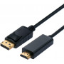 Secomp STANDARD DisplayPort kabelis, 2 m, juodas (11.55.3676)