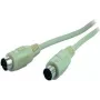 shiverpeaks BS78107-2 PS/2 kabelis, 1,8 m, 6-p Mini-DIN, pilkas