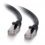 Mercodan Cat6a S/FTP tinklo kabelis RJ45, 7,5 m, juodas