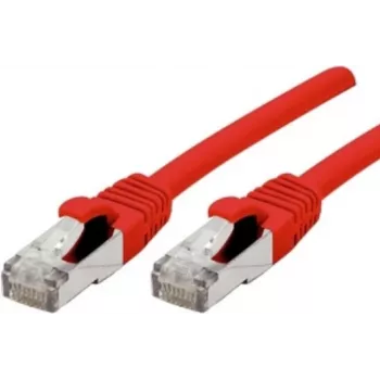 Exertis Connect Cat6a S/FTP komutacinis kabelis, 2 m, raudonas