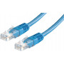 Secomp Cat6 U/UTP komutacinis kabelis RJ45, 5 m, mėlynas