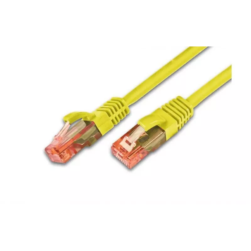 Tinklo komutacinis kabelis Wirewin Cat6 U/UTP, 1,5 m, geltonas