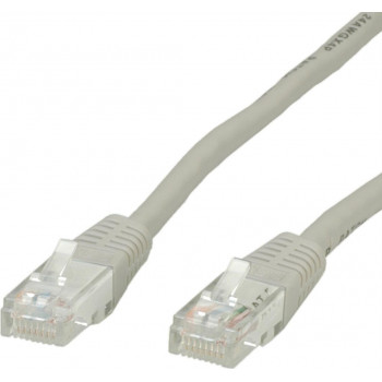 Secomp Cat6 U/UTP komutacinis kabelis RJ45, 2 m, smėlio spalvos