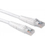 Secomp Cat6 U/UTP komutacinis kabelis RJ45, 1 m, baltas