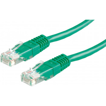 Secomp Cat6 U/UTP komutacinis kabelis RJ45, 1 m, žalias