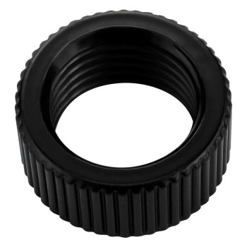 Koolance sujungimo adapteris, 2x G1/4 colio išorinis sriegis – juodas