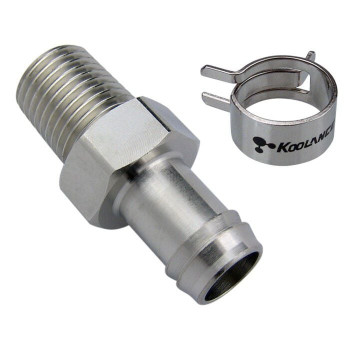 Koolance žarnos atvamzdis, 10mm vidinis skersmuo, 1/4 NPT sriegis