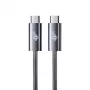 TB pintas USB 3.2 Gen 1 kabelis USB-C – USB-C, 1 m, 100 W, juodas