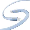 TB USB 2.0 kabelis USB-C–USB-C, 1 m, 60 W, mėlynas