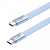 TB USB 2.0 kabelis USB-C–USB-C, 1 m, 60 W, mėlynas