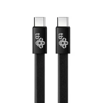 TB USB 2.0 kabelis USB-C į USB-C, 1 m, 60 W, juodas
