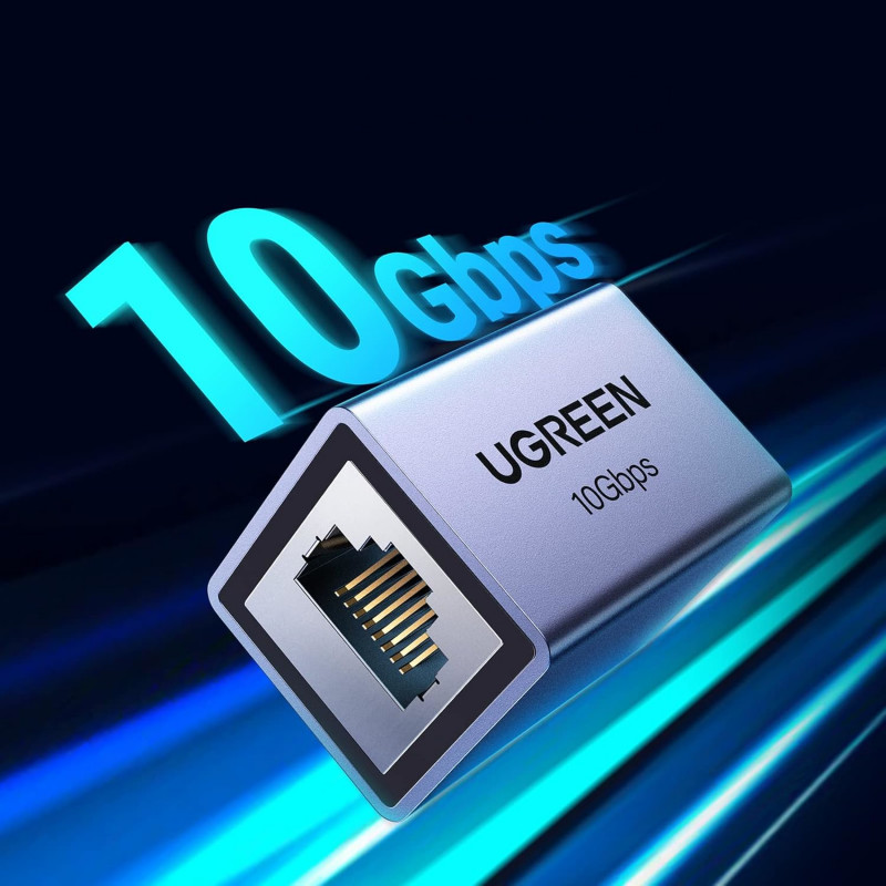 Ugreen NW261 RJ45 Ethernet prailginimo lizdas, 10 Gbps (NW261-15117)