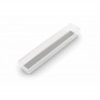 KIS Box Sistemo Organizer 5 daiktų dėžutė, 37.5 x 7.5 x 5 cm, permatoma/šviesiai pilka