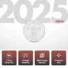 Uniross ličio CR2025 monetos formos baterijos, 5 vnt.