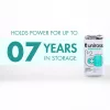 Uniross Power Plus šarminė baterija 6LR61 9V 600mAh, 1 vnt.