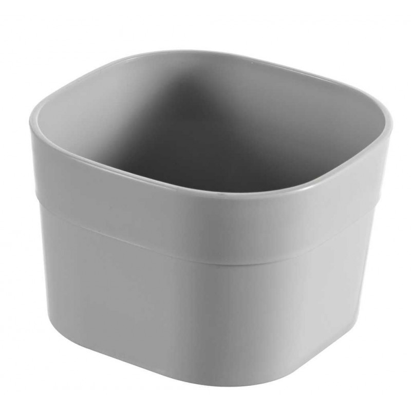 Curver Infinity Recycled XS dėžučių-skirtukų rinkinys, 3 vnt., 8x8x5 cm, pilkas
