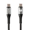 Gizzu USB-C – USB-C kabelis 60W 480Mbps, 1 m