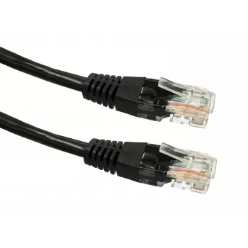 TB Cat5e U/UTP komutacinis kabelis RJ45, 2 m, juodas