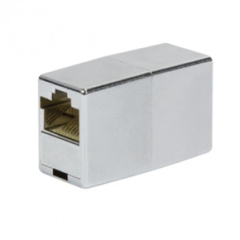 Logilink RJ45 kabelių sujungimo adapteris (lizdas–lizdas), Cat.5e, ekranuotas, plastikinis korpusas