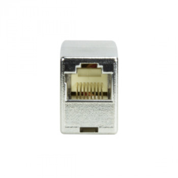 Logilink RJ45 kabelių sujungimo adapteris (lizdas–lizdas), Cat.5e, ekranuotas, plastikinis korpusas