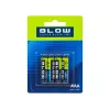 BLOW Super Alkaline šarminės baterijos AAA LR3, 4 vnt. (lizdinė pakuotė)
