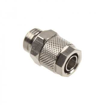 Innovatek tiesus jungiamasis elementas G1/4 colio vidinis sriegis – 10/8mm, sidabrinis