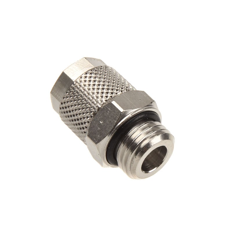 Innovatek tiesus jungiamasis elementas G1/4 colio vidinis sriegis – 10/8mm, sidabrinis
