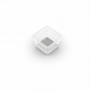 KIS Box Sistemo Organizer 1 talpykla, 7.5 x 7.5 x 5 cm, permatoma/šviesiai pilka