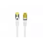 Lanberg Cat6a S/FTP komutacinis kabelis RJ45, 0,5 m, baltas, LSZH, varinis