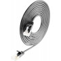 Wirewin Slim Cat6a U/FTP komutacinis kabelis RJ45, 3 m, juodas